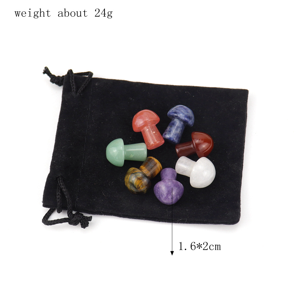 5:7-color mushroom velvet bag