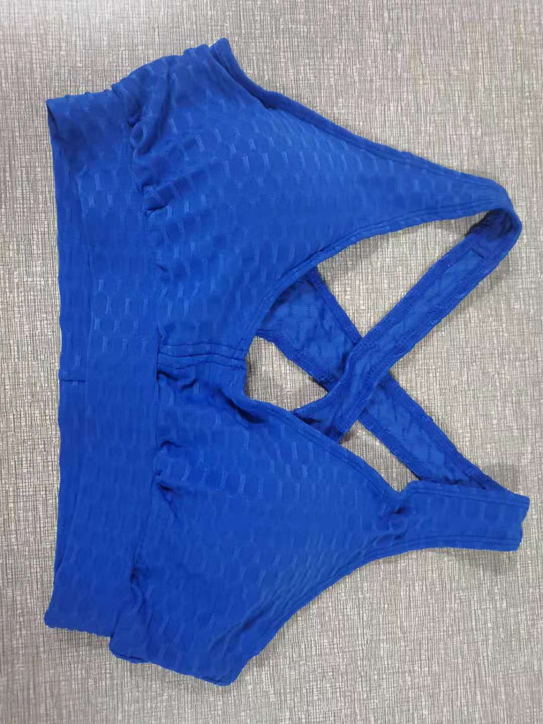 blue bra