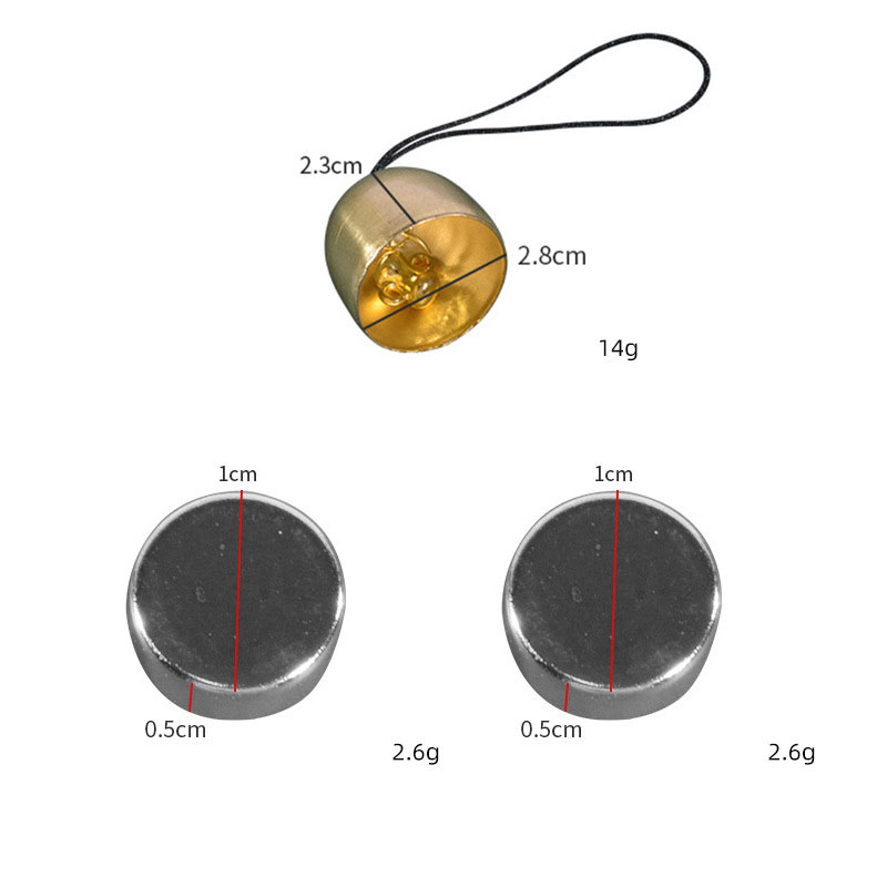 6:Pure copper bell 2 magnet