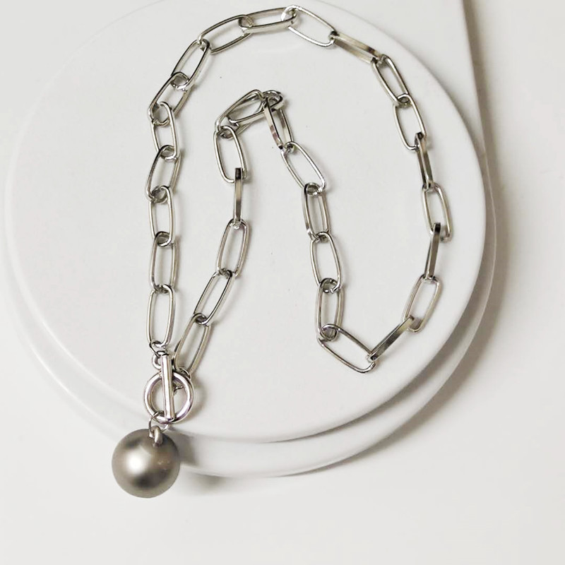 Silver necklace