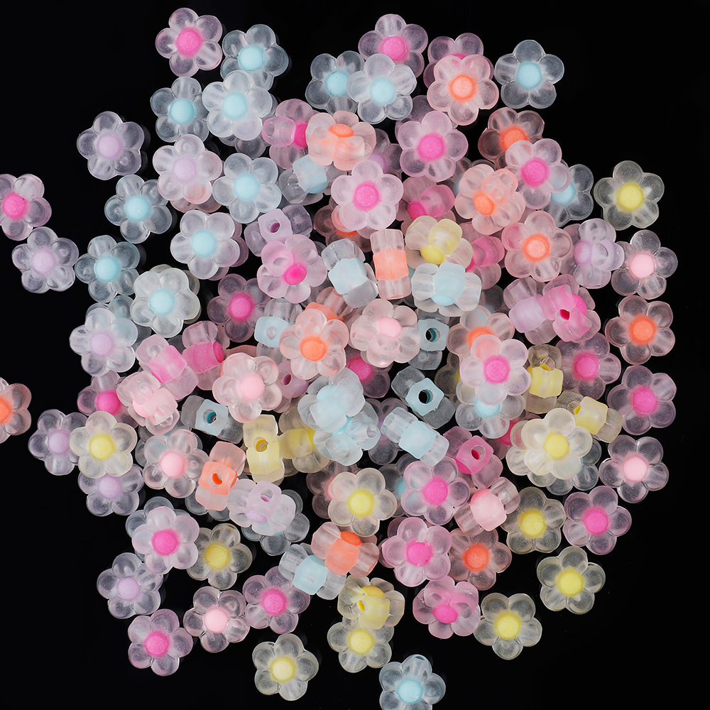 3:Frosted flower beads 12.5mm