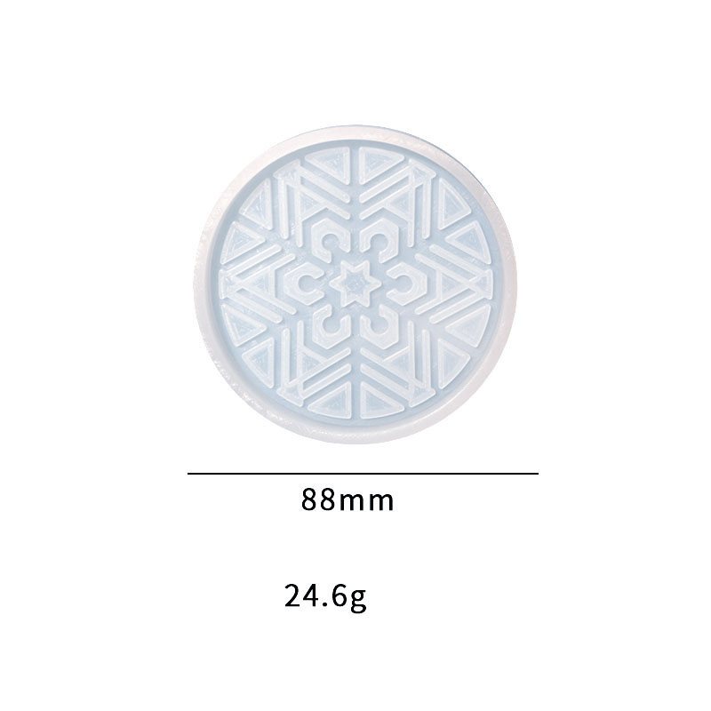 2:Mould for Snowflake Coaster