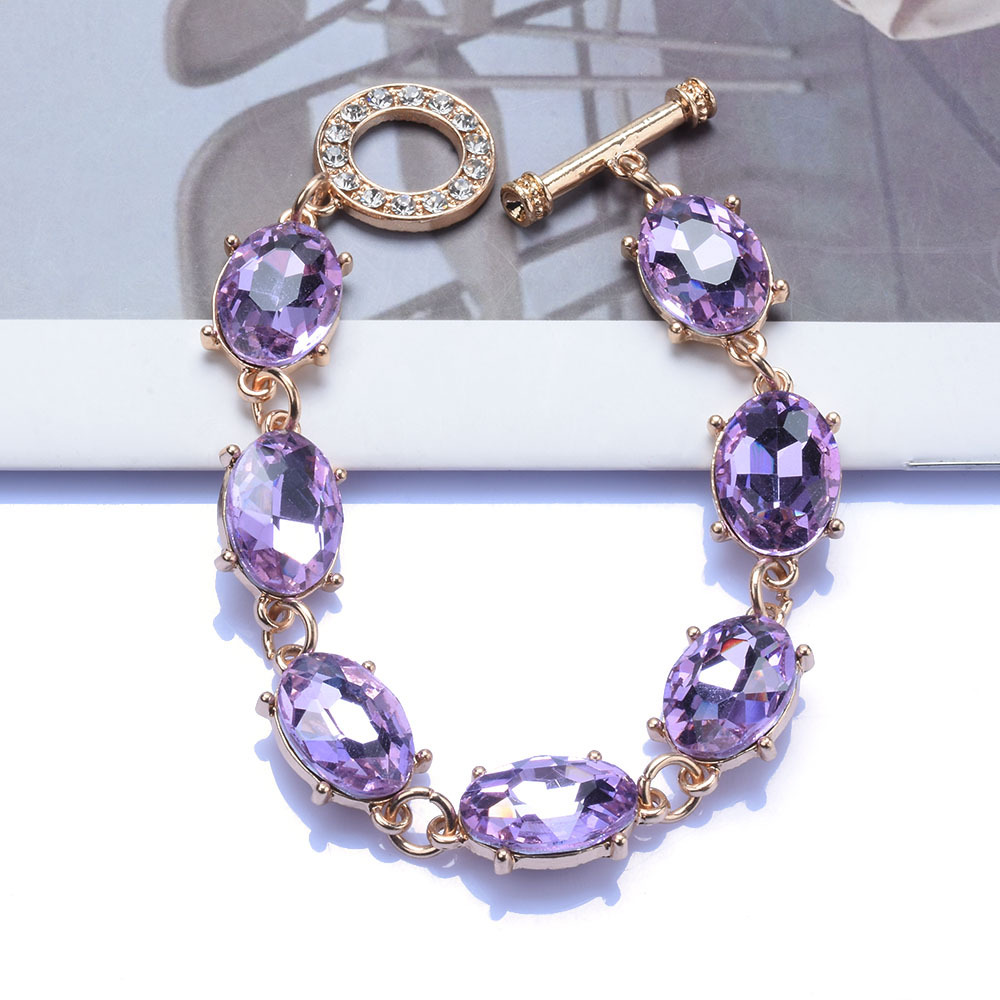 1:Purple bracelet