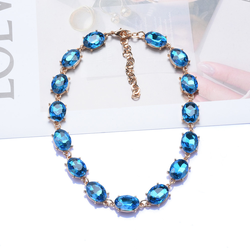 Light blue necklace