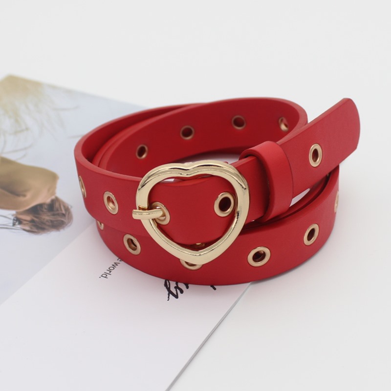 red/gold buckle