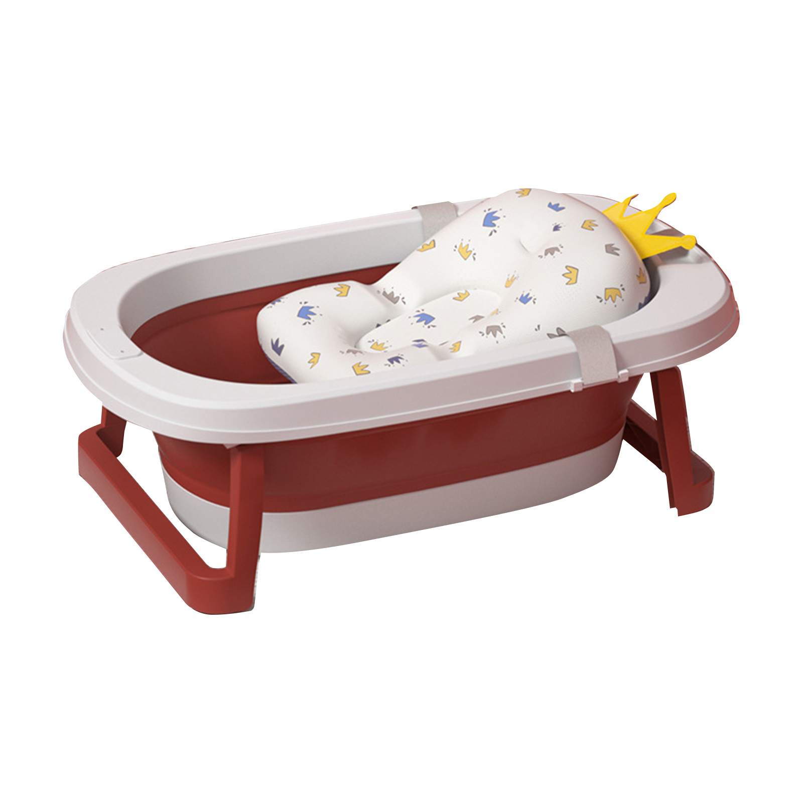 coral red Bath bed Water thermometer