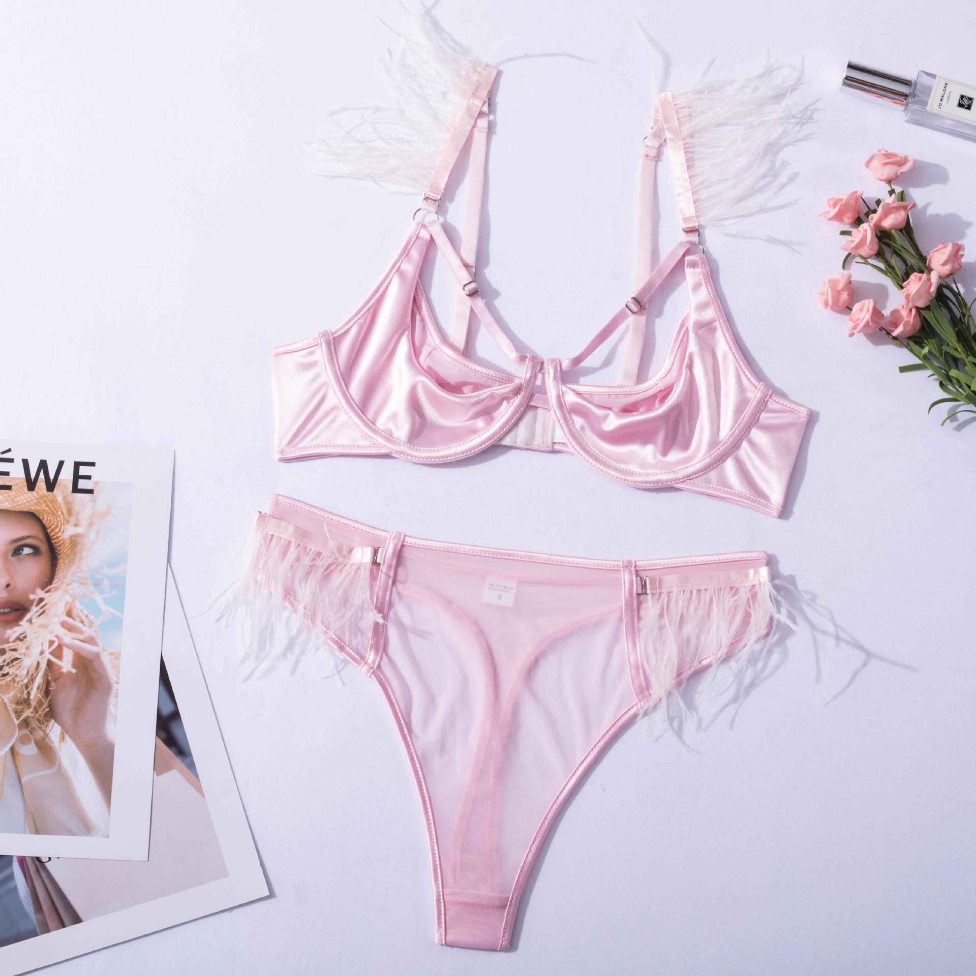 Pink two-piece set