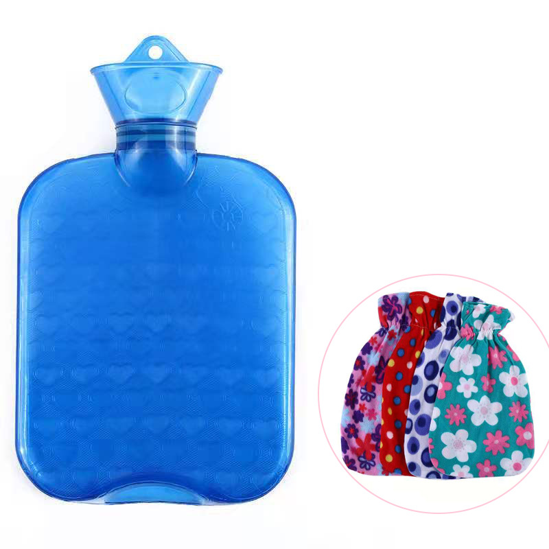 blue 1000ml cloth cover with random pattern
