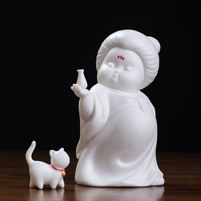 Tang Yun Lady (white porcelain)