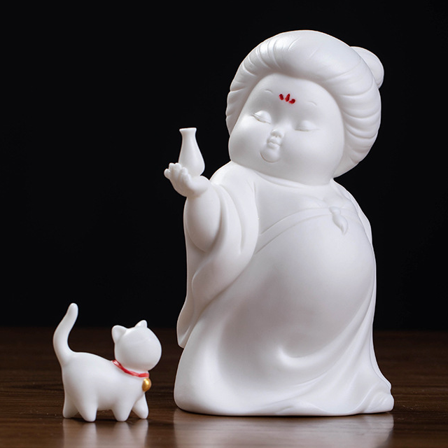 6:Tang Yun Lady (white porcelain)