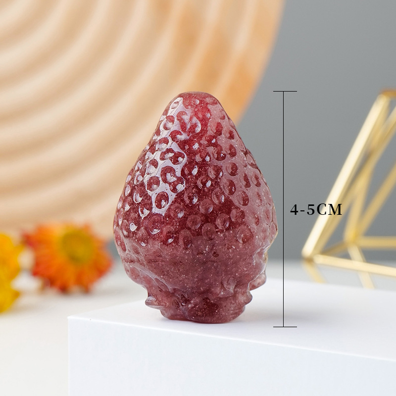 4-5cm strawberry crystal
