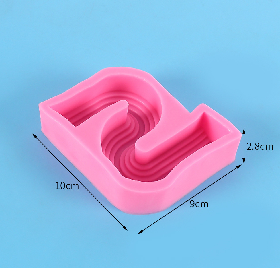 H-shaped silicone mold