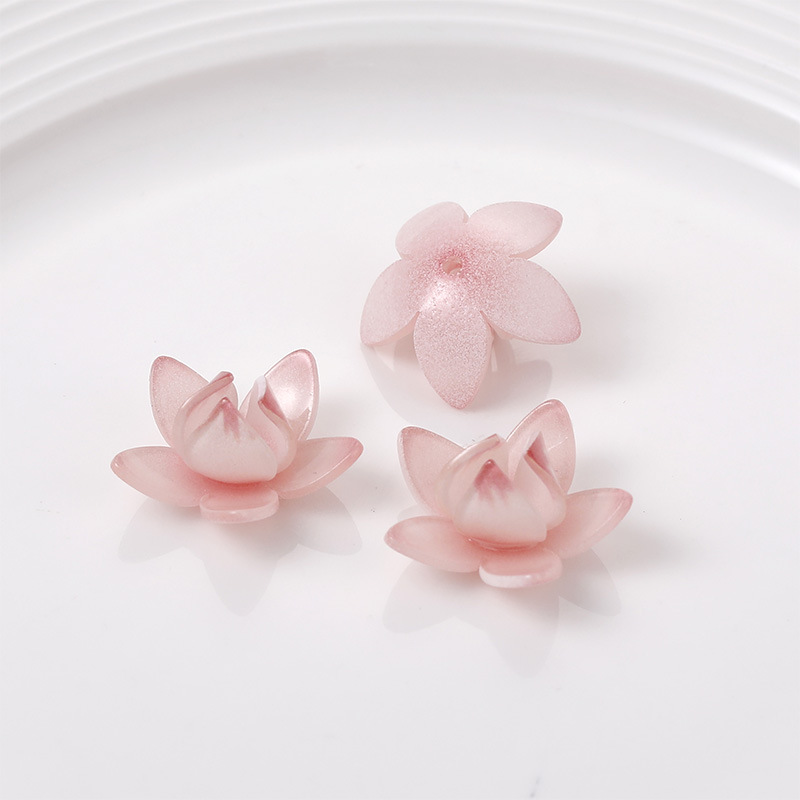 2:Double layer lotus [1 piece], about 22mm in diameter