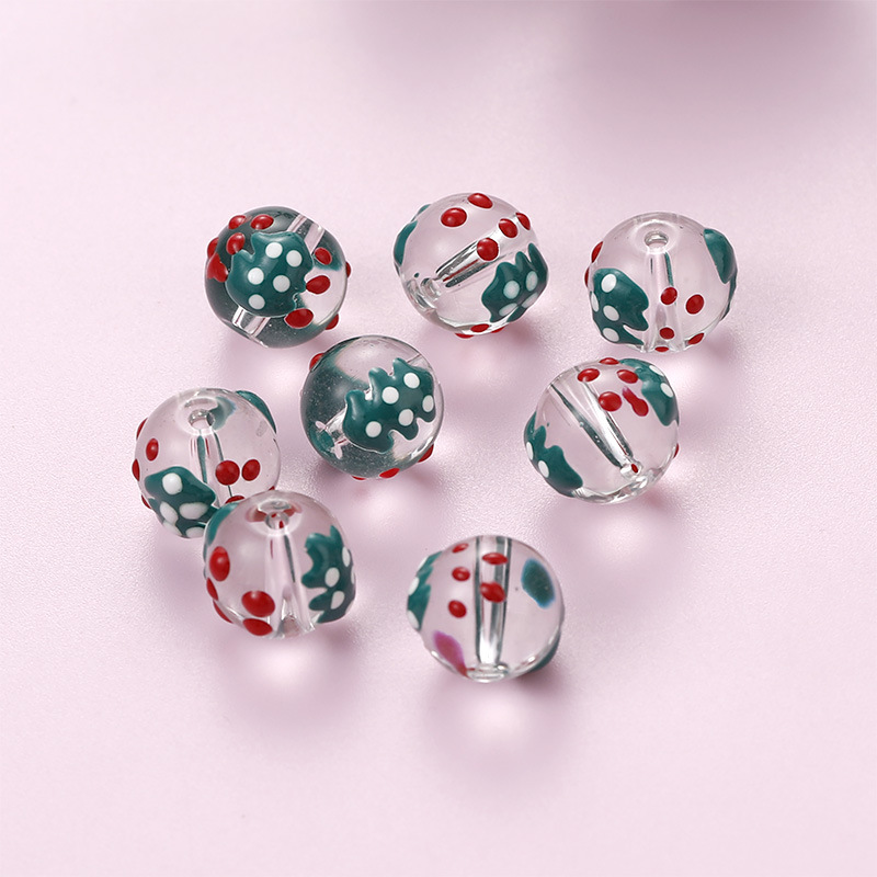 5 # Christmas tree ball [1 piece] with a diameter of about 12mm