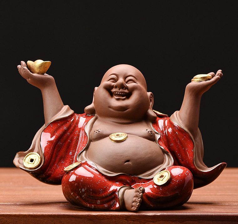 Maitreya money-red 15.3*9.3*9.4cm