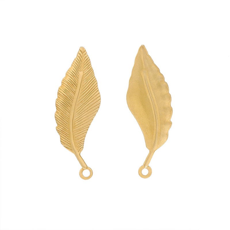 5:Large feather gold
