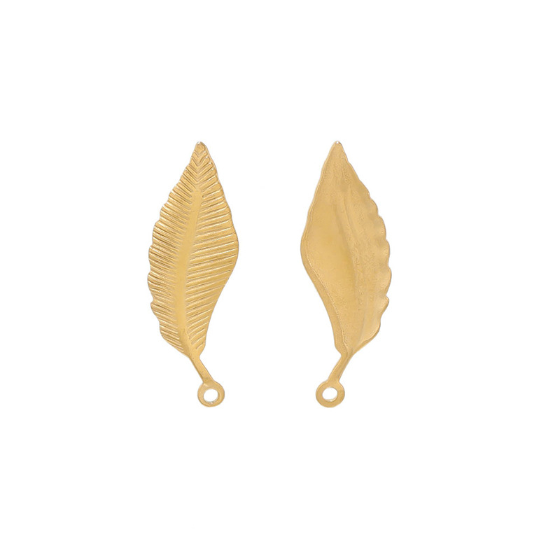 9:Small feather gold