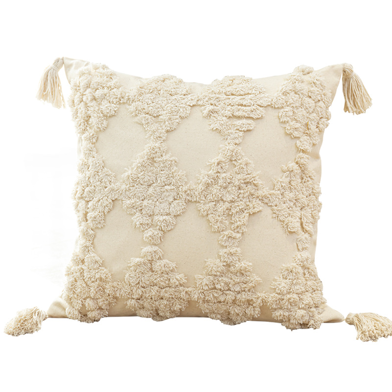 Square beige pillow ( 45 * 45CM )