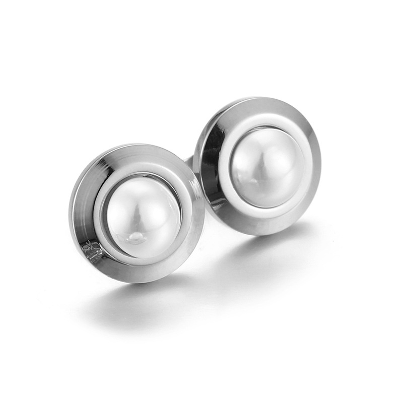 2:steel color Earrings