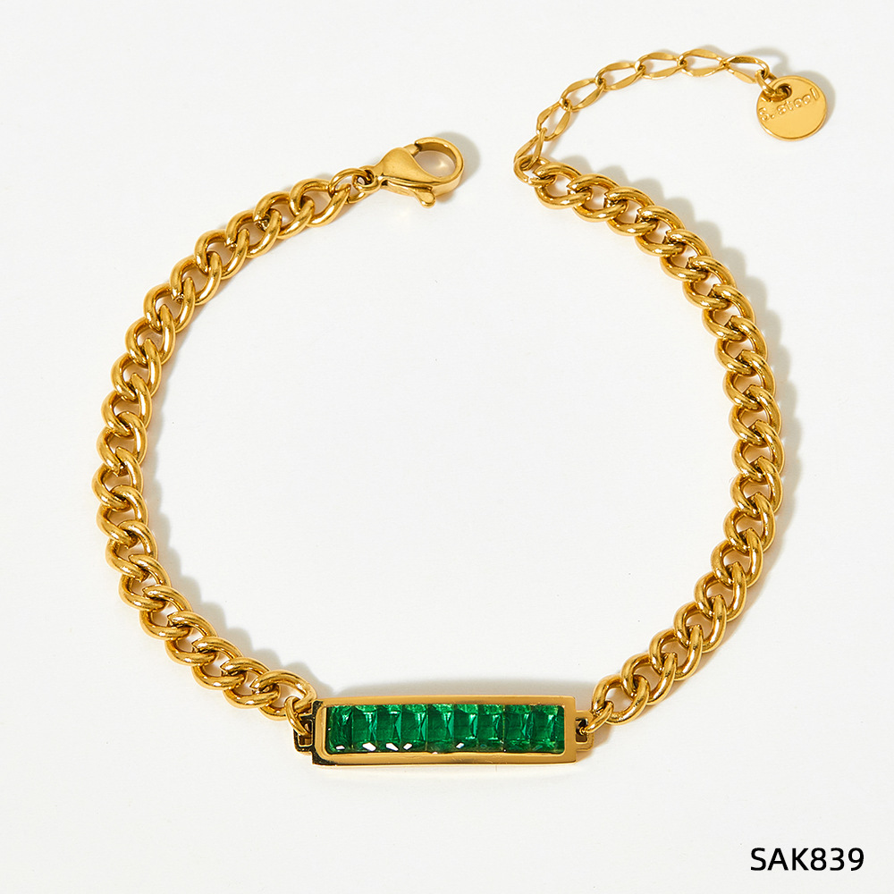 SAK839 gold   green zircon