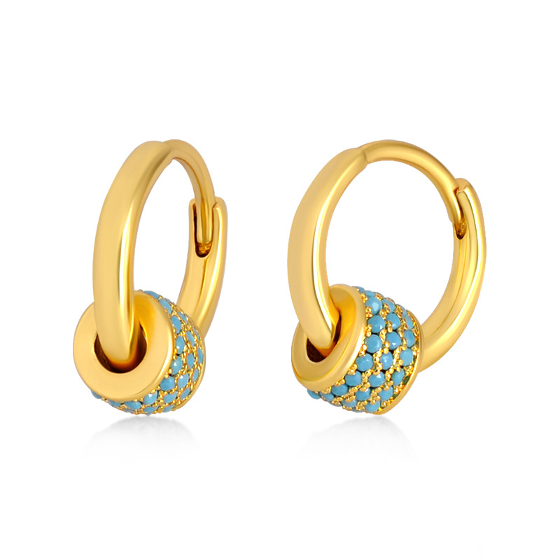 9:Blue turquoise gold