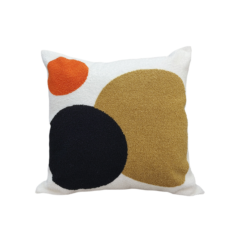 Morandi C throw pillow