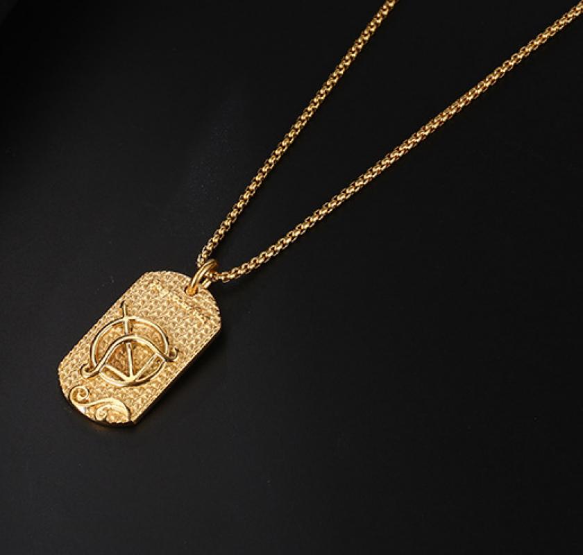 6:Gold necklace 70CM