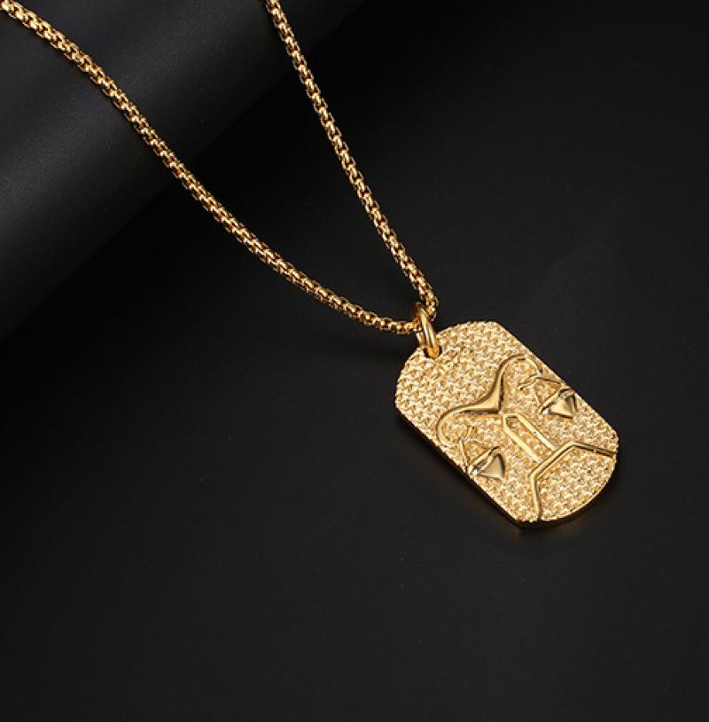 Gold necklace 60CM