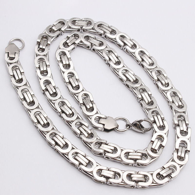 2:Steel necklace