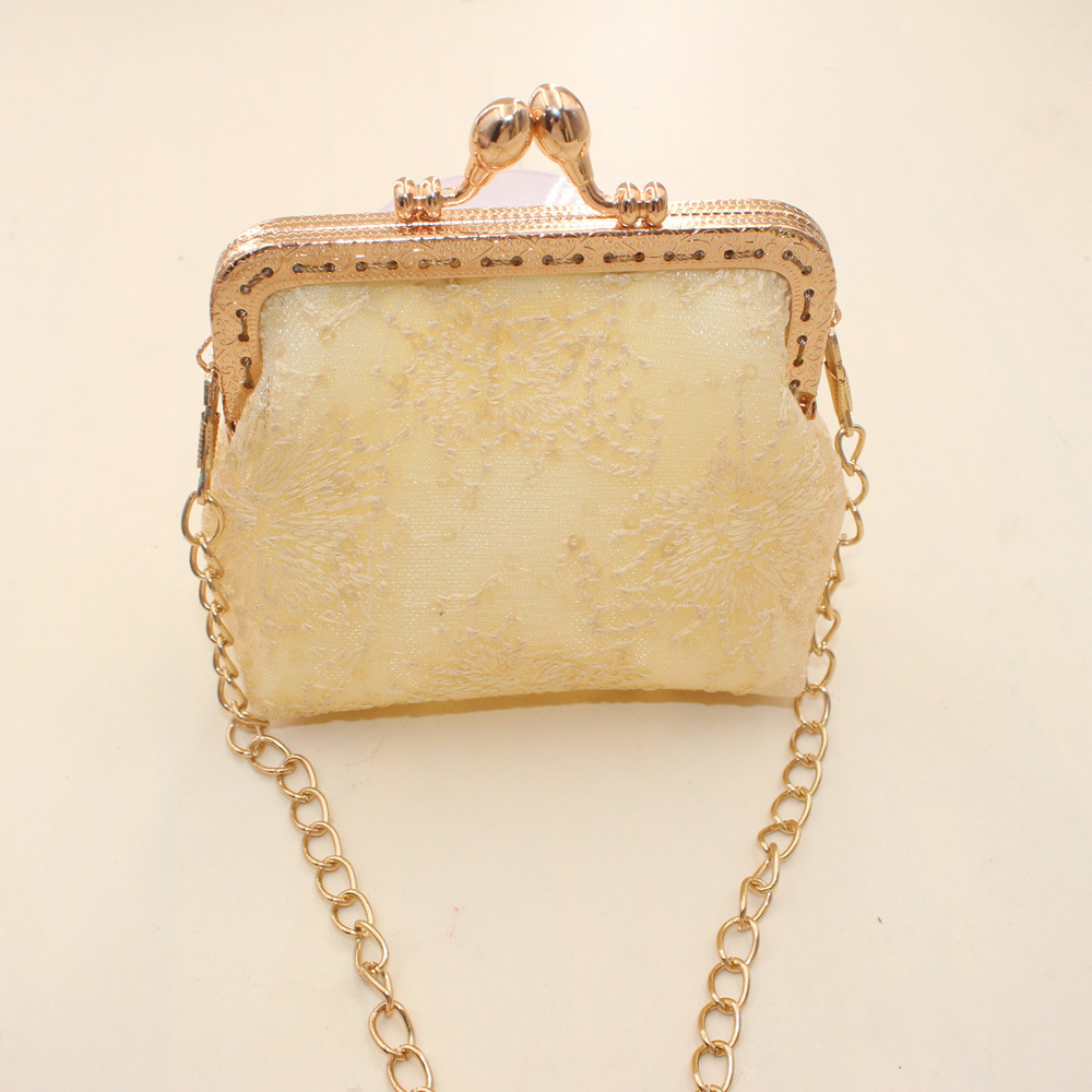 Beige with chain