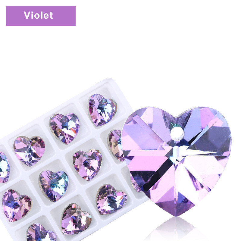 Crystal Purple magic heart