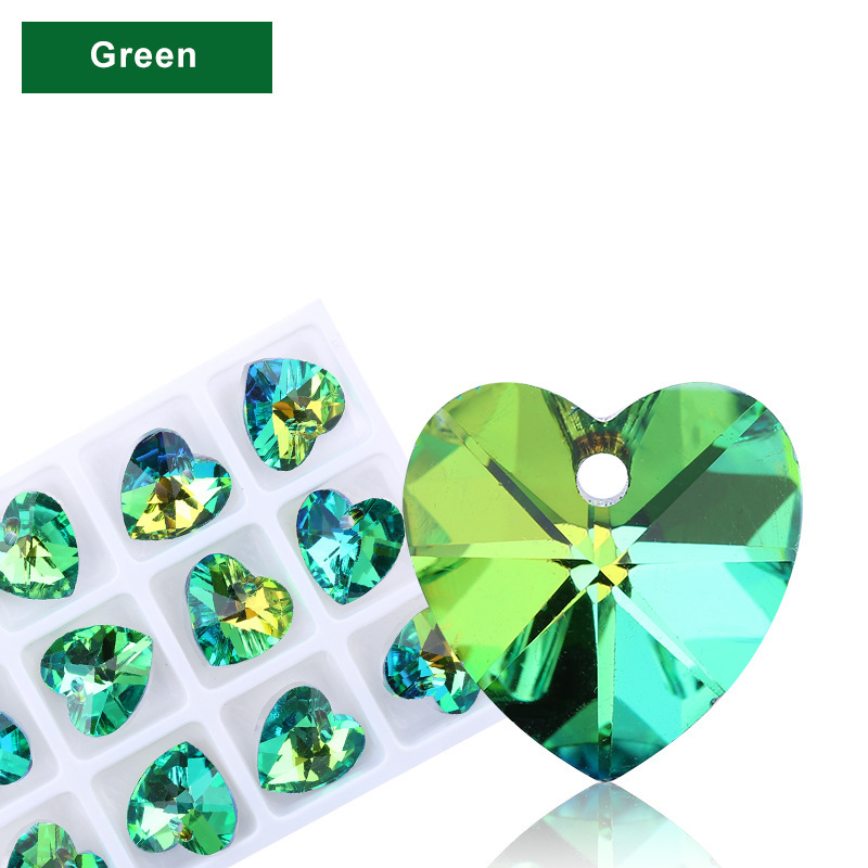 Green magic heart