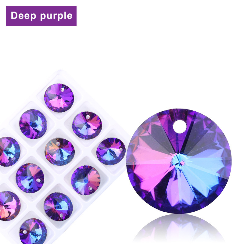 Deep purple magic satellite diamond