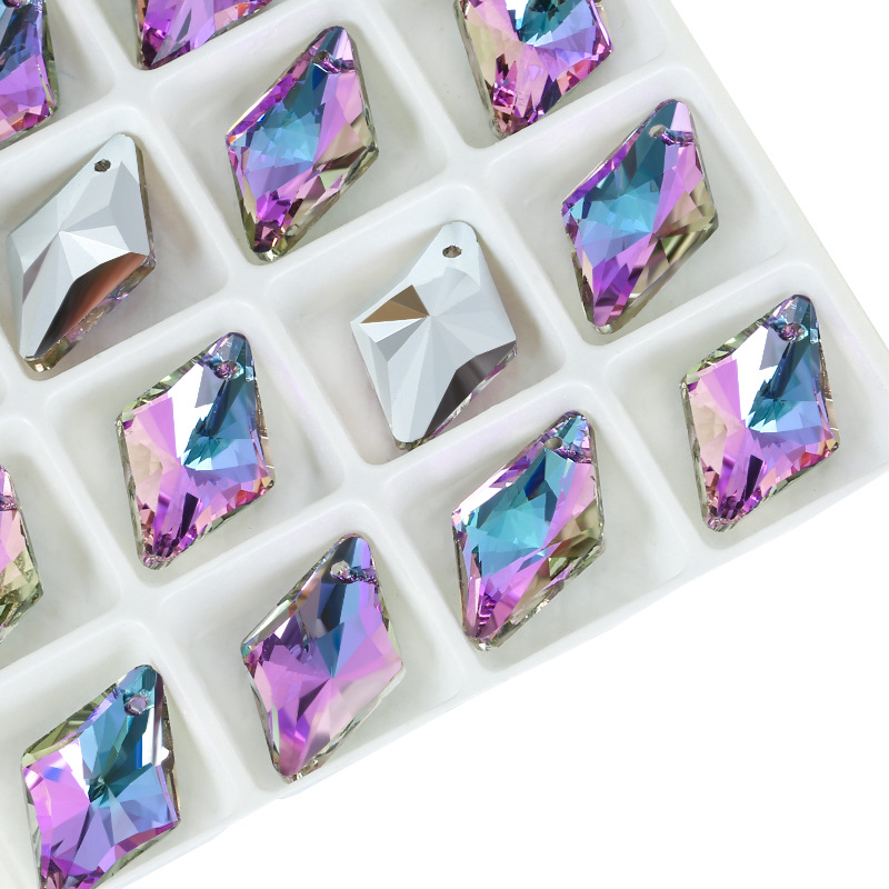 12*19mm diamond VL crystal pendant