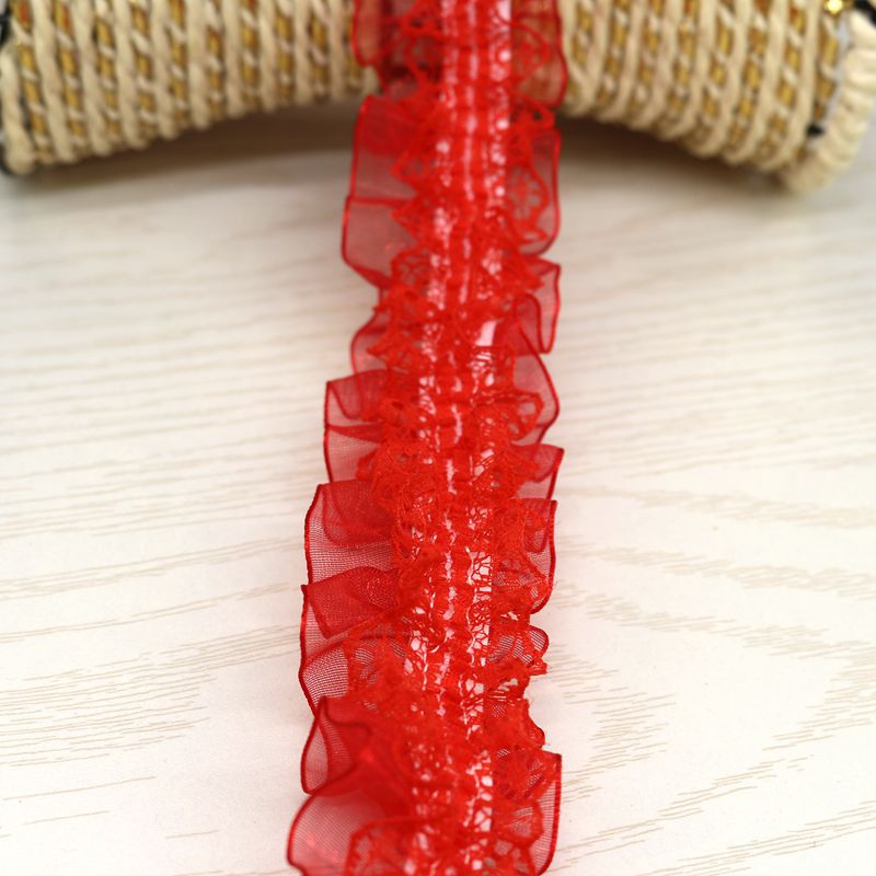 4cm elastic red