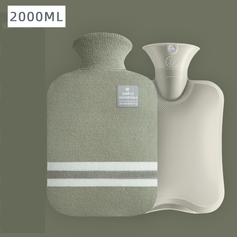 2000 ml green with cloth cover