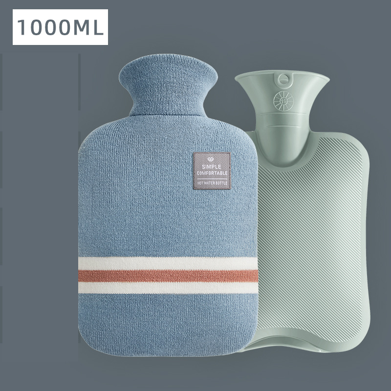 1000 ml sky blue with cloth cover