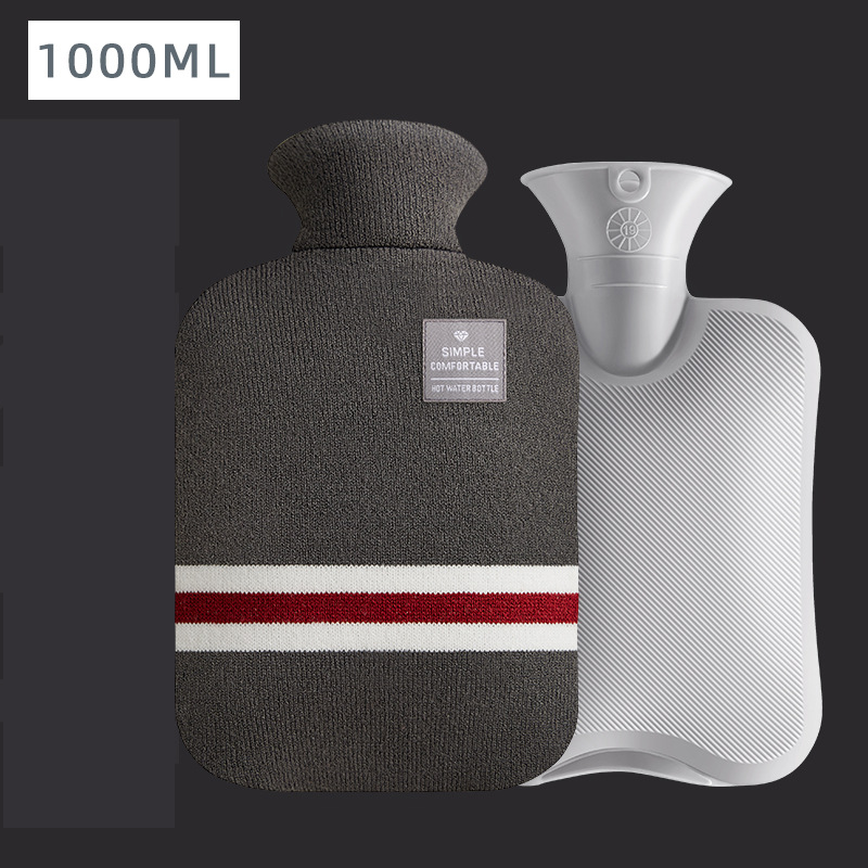 1000 ml dark gray with cloth cover