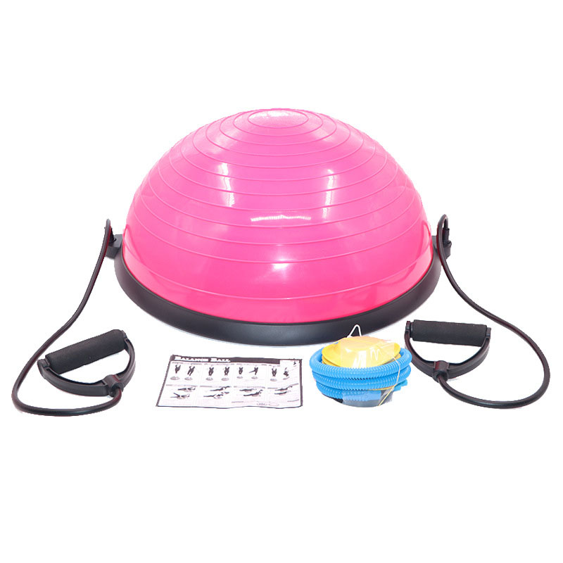 Pink 58cm smooth wave velocity ball