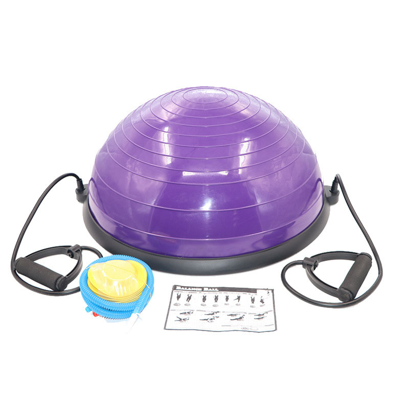 Purple 58cm smooth wave velocity ball