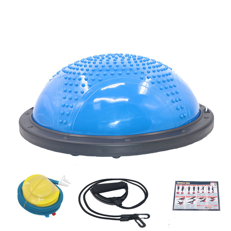 Blue 58cm massage wave ball