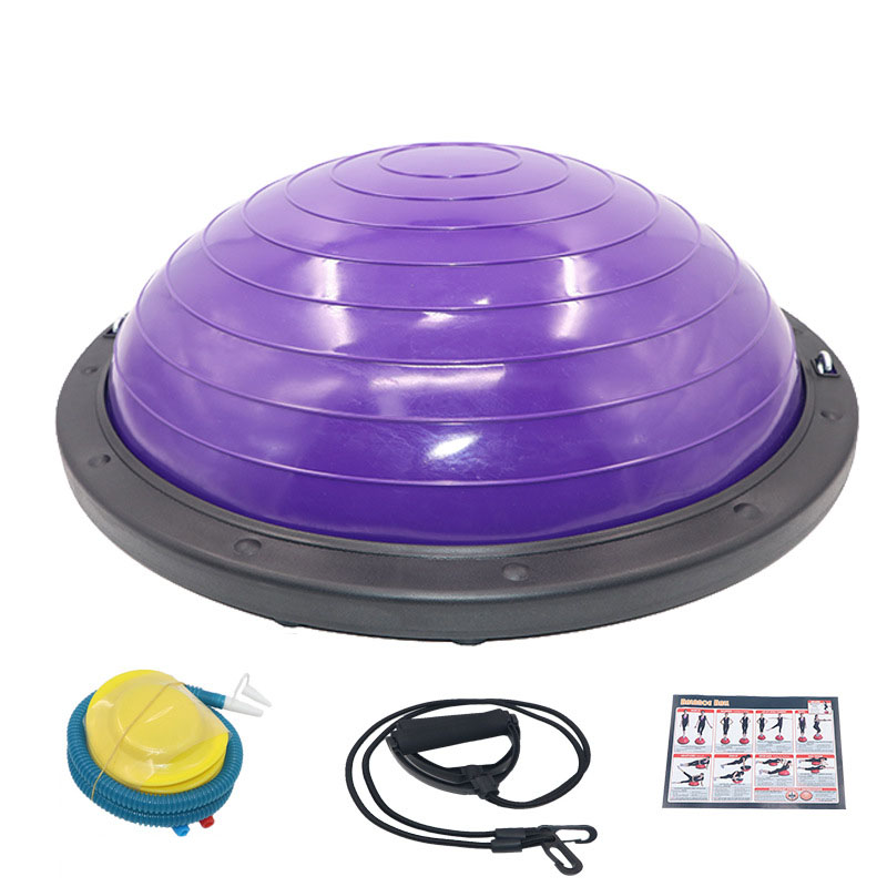 Purple 58cm large base wave velocity ball