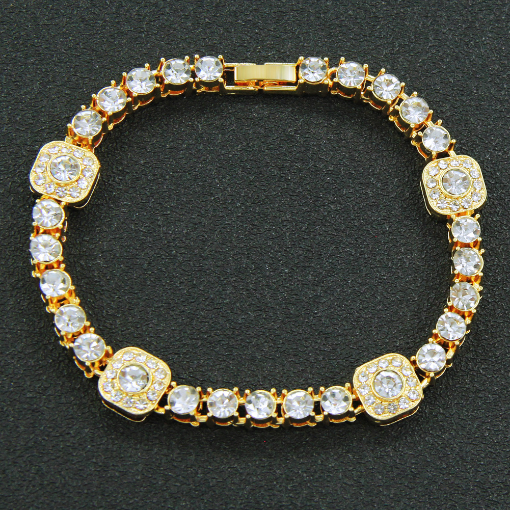 1:Gold bracelet-8inch