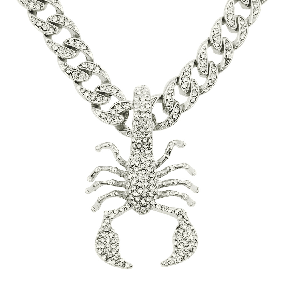 2:Silver (Scorpion)-with Cuban chain