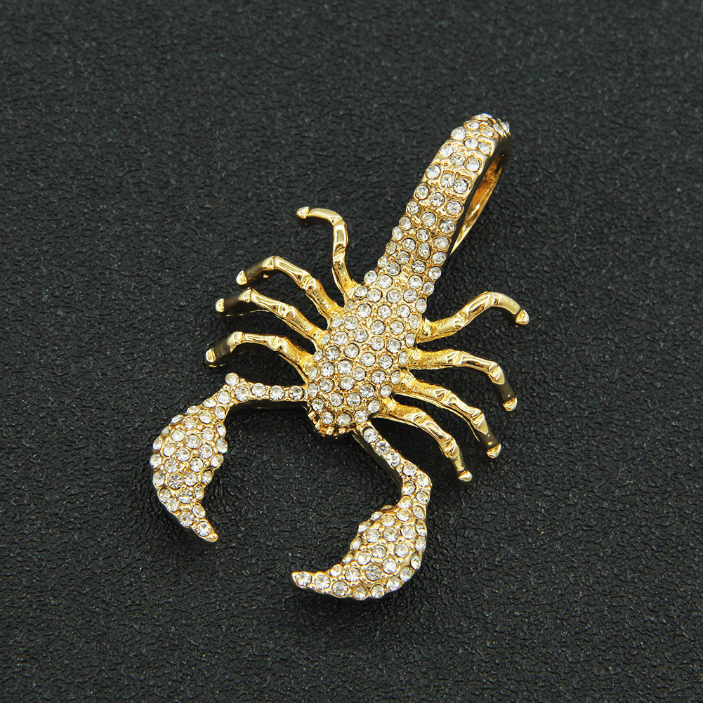 3:Single Pendant-gold (Scorpion)
