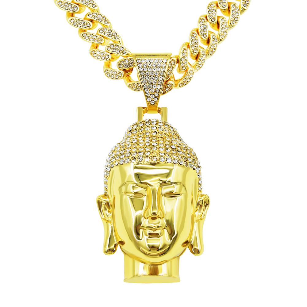 Gold (portrait)-with Cuban chain