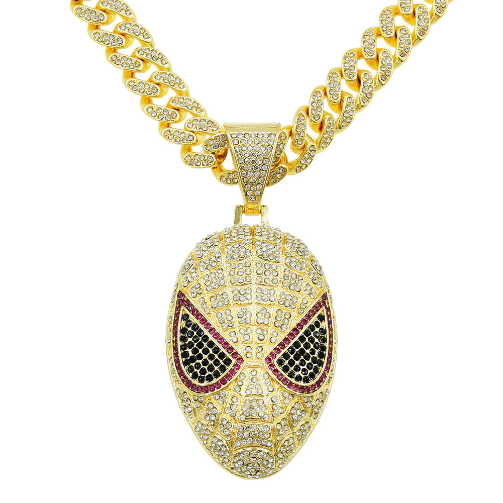 Gold (mask)-with Cuban chain