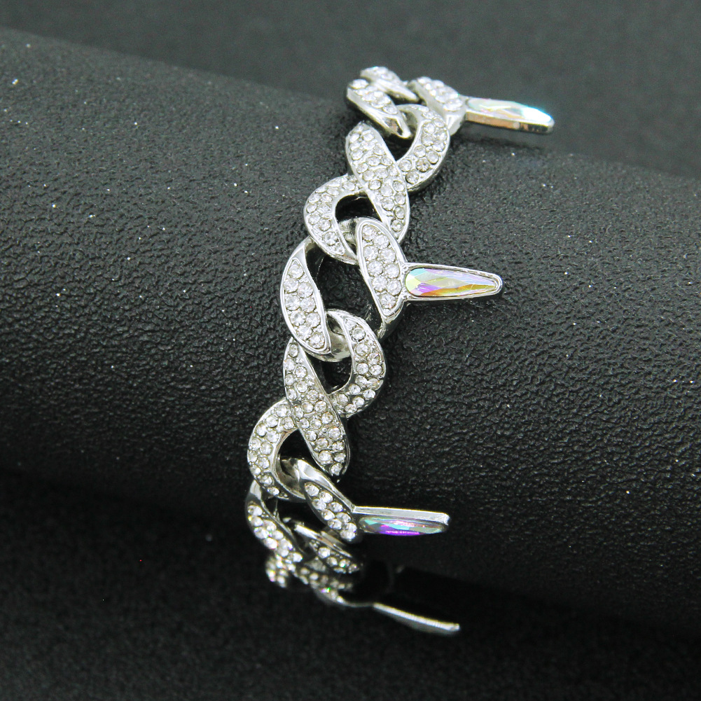 2:Silver (bracelet) -8 inch