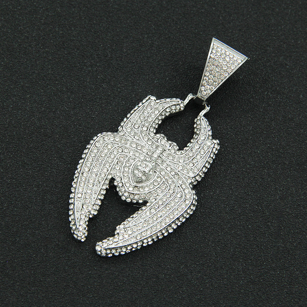 4:Single pendant-silver (Spider)