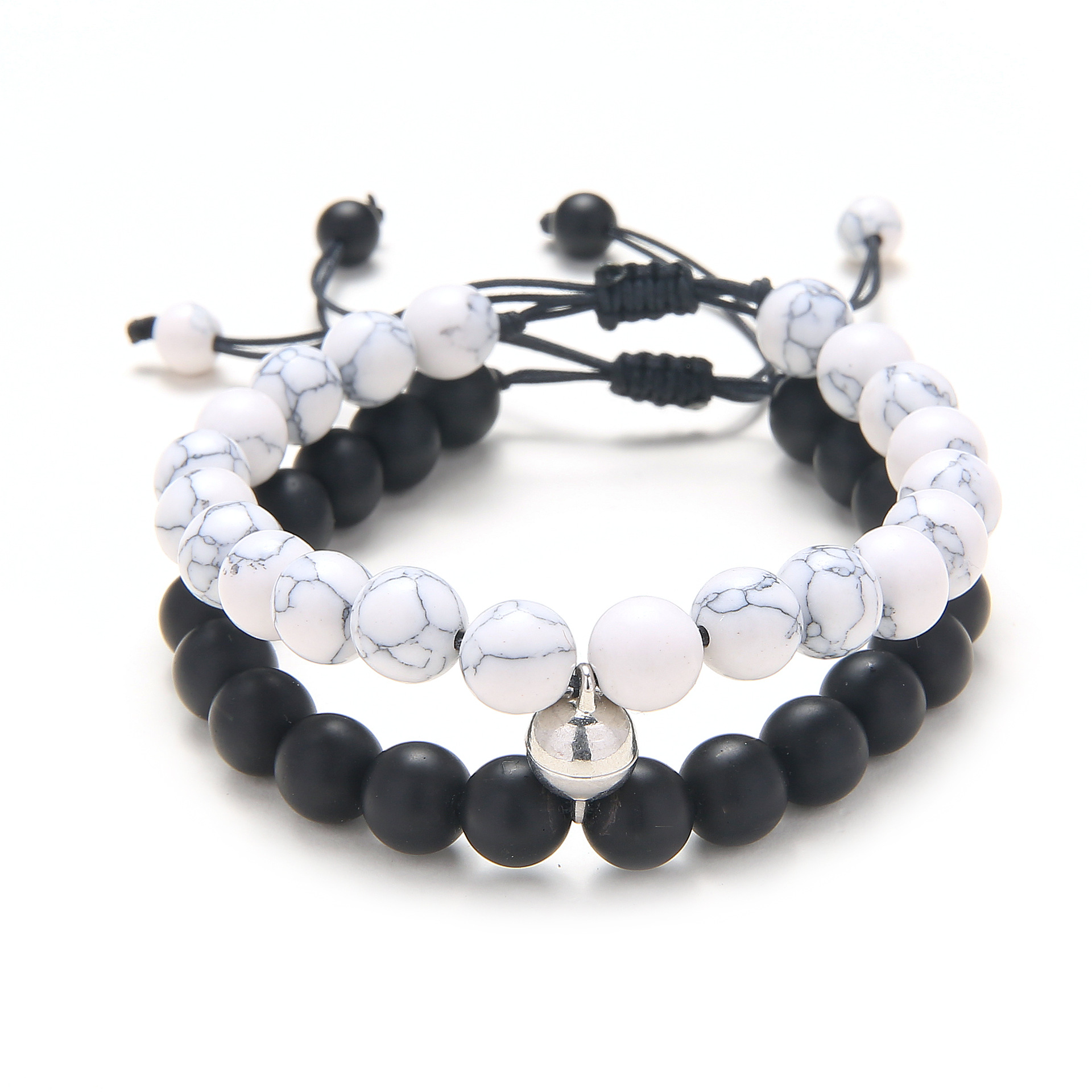 White stone + grind arenaceous bead (B)